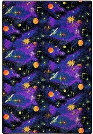 Joy Carpets Neon Lights Space Explorer Fluorescent